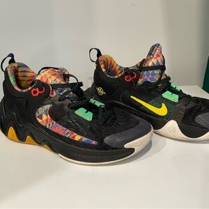 Nike Kids Black Multicolor Sneakers- Giannis Immortality Lagos